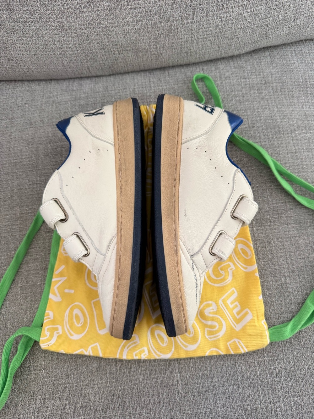 Golden Goose Ballstar Nappa Under Laminated Star Boys Shoes NWOT - Picture 10 of 11